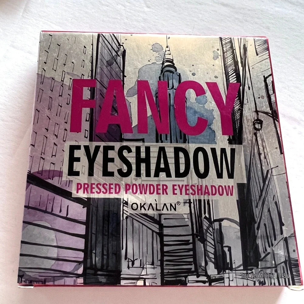 Okalan Fancy Eyeshadow The Bronze Palette 9 Shades Matte Shimmer‎ OKL-E040 NEW